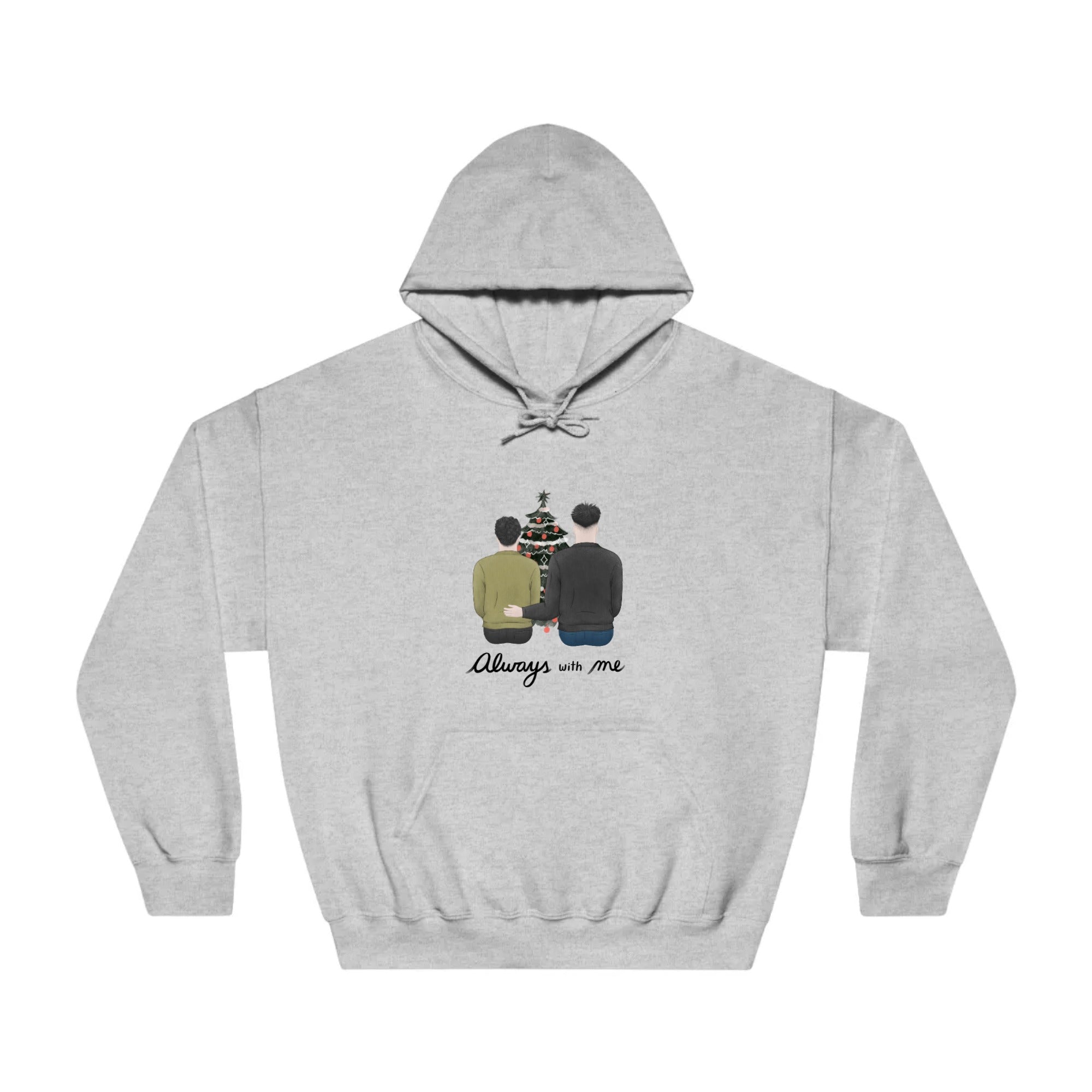 Always with me | Unisex Dry Blend Hooded Sweatshirt